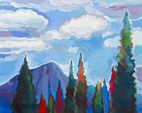 Color and Clouds #5 Fine Art Print