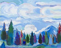 Color and Clouds #4 Fine Art Print