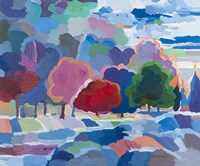 Stream Side Gathering Fine Art Print