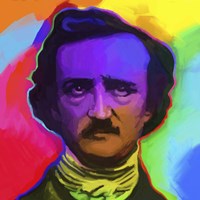 Edgar Allen Poe Pop Art Fine Art Print