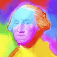 Washington Pop Art Fine Art Print