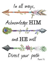 Spiritual Arrows E Fine Art Print