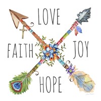 Spiritual Arrows B Fine Art Print