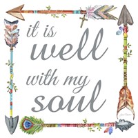 Spiritual Arrows C Fine Art Print