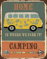 Lodge Sign - Camping Fine Art Print