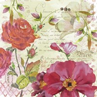 Floral Love Song I Fine Art Print