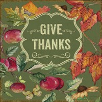 Thanksgiving-K Framed Print