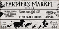 Farmers Market-B Fine Art Print