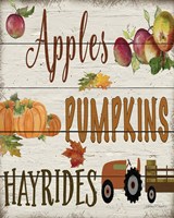 Hayrides-B Fine Art Print