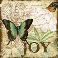 Inspirational Butterflies - Joy Fine Art Print