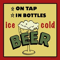 Ice Cold Beer Fine Art Print