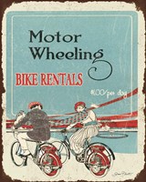 Bike Rentals Fine Art Print