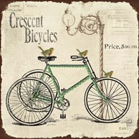 Crescent Bicycles Fine Art Print