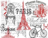 Paris Tray 2 Fine Art Print