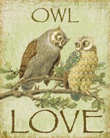 Owl Love Fine Art Print