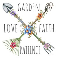 Garden Inspiration - B Fine Art Print