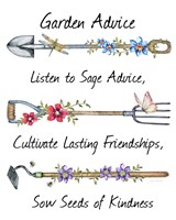 Garden Inspiration - D Framed Print