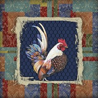 Damask Rooster - O Fine Art Print