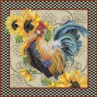 Country Time Rooster - A Fine Art Print
