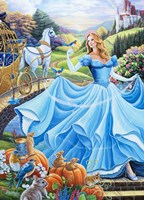 Cinderella Framed Print