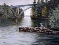 River of Blues Fine Art Print