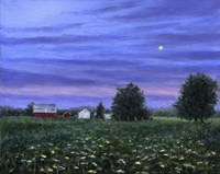 Summer Moonrise Fine Art Print