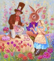 Mad Hatters Tea Party Fine Art Print