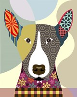Bull Terrier Dog Fine Art Print