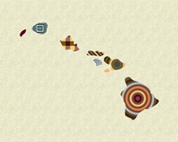 Hawaii State Map Fine Art Print