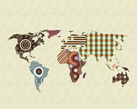 World Map Fine Art Print