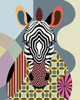 Spectrum Zebra Fine Art Print