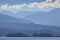 Layers of Blue Fine Art Print