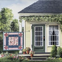 Pink Quilt 1 Fine Art Print