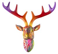 Deer Bust Fine Art Print