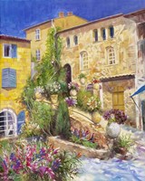 The Yellow Estate Fine Art Print