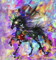 Galaxy Horse Fine Art Print