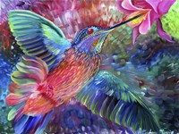 Hummingbird's Song Fine Art Print