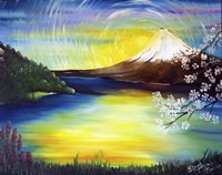 Japanese Mountain Fine Art Print