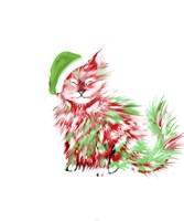 Cat Christmas Fine Art Print