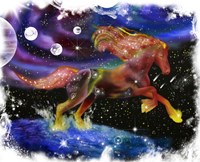 Fire Horse Fine Art Print