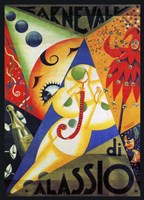 Cavneval di Alassio Fine Art Print