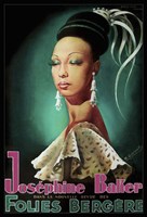 Josephine Baker - Folies Bergere Fine Art Print