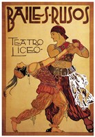 Bailes Rusos Fine Art Print