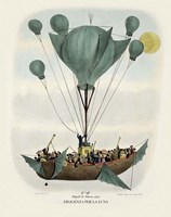 Diligenza Per La Luna 1836 Fine Art Print