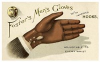 Foster's Men's Gloves Fine Art Print