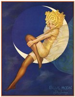 Blue Moon Silk Stockings Fine Art Print