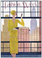 Fashion Week 1928 Fine Art Print