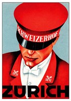 Hotel Schweizerhof Zurich Switzerland? Fine Art Print