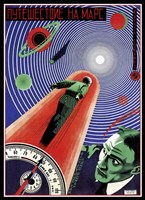Journey To Mars Russian Constructivist Fine Art Print