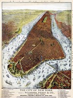 Manhattan 1879 Fine Art Print